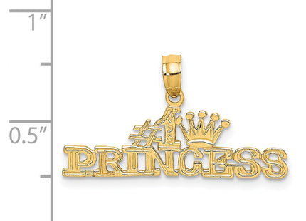 14K gold charm, further view