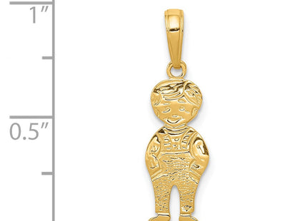14k Yellow Gold Pendants Style D3991 - Classique Jewelry Inc.