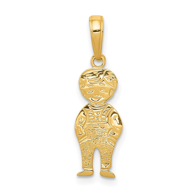 14k Yellow Gold Pendants Style D3991 - Classique Jewelry Inc.