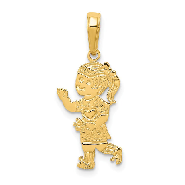 14k Yellow Gold Pendants Style D3993 - Classique Jewelry Inc.