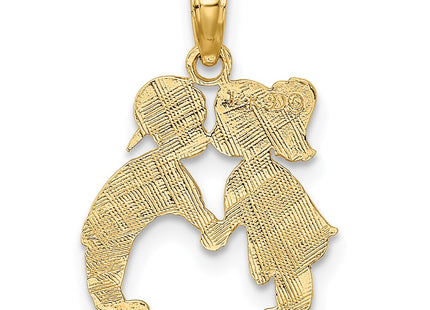 14k Yellow Gold Jewelry Style D3995 - Classique Jewelry Inc.