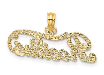 14k Yellow Gold Jewelry Style D3998 - Classique Jewelry Inc.