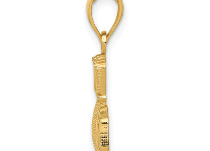 14k Yellow Gold Pendants Style D4040 - Classique Jewelry Inc.