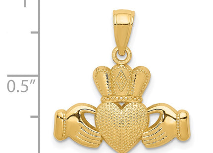 14k Yellow Gold Pendants Style D4040 - Classique Jewelry Inc.