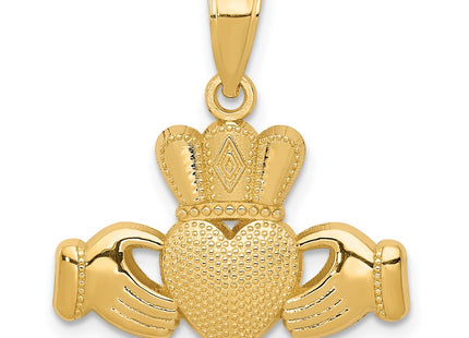 14k Yellow Gold Pendants Style D4040 - Classique Jewelry Inc.
