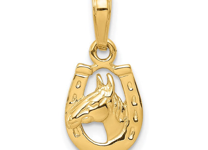 14k Yellow Gold Pendants Style D4048 - Classique Jewelry Inc.