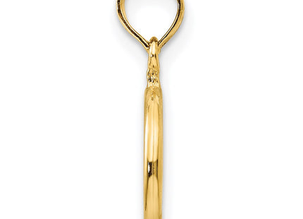 14k Yellow Gold Pendants Style D4053 - Classique Jewelry Inc.