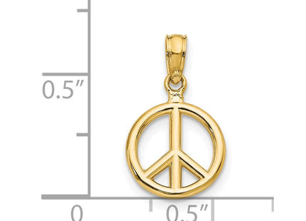 14k Yellow Gold Pendants Style D4053 - Classique Jewelry Inc.