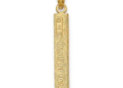 14k Yellow Gold Jewelry Style D4066 - Classique Jewelry Inc.