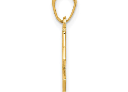 14k Yellow Gold Pendants Style D4072 - Classique Jewelry Inc.