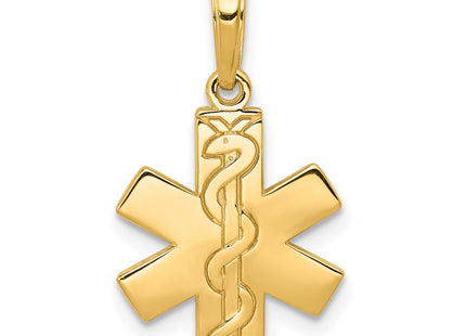 14k Yellow Gold Pendants Style D4072 - Classique Jewelry Inc.