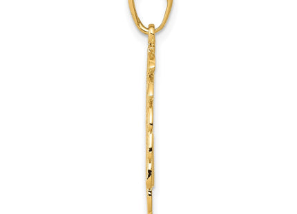 14k Yellow Gold Pendants Style D4081 - Classique Jewelry Inc.