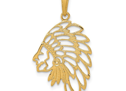 14k Yellow Gold Pendants Style D4081 - Classique Jewelry Inc.