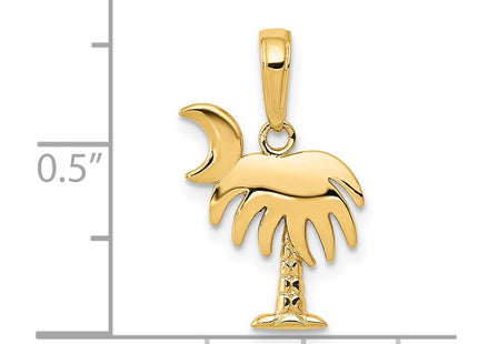 14k Yellow Gold Pendants Style D4095 - Classique Jewelry Inc.