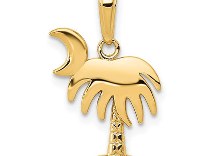 14k Yellow Gold Pendants Style D4095 - Classique Jewelry Inc.