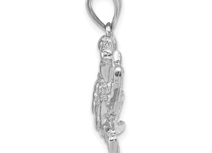 14k White Gold Pendants Style D4109W - Classique Jewelry Inc.