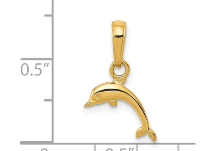 14k Yellow Gold Pendants Style D4121 - Classique Jewelry Inc.