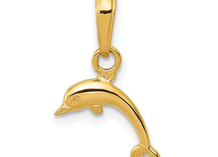 14k Yellow Gold Pendants Style D4121 - Classique Jewelry Inc.