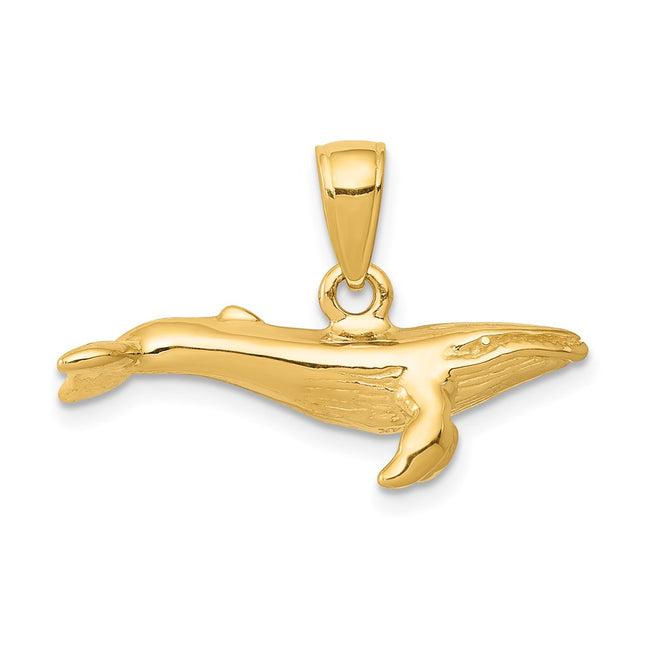 14k Yellow Gold Pendants Style D4133 - Classique Jewelry Inc.