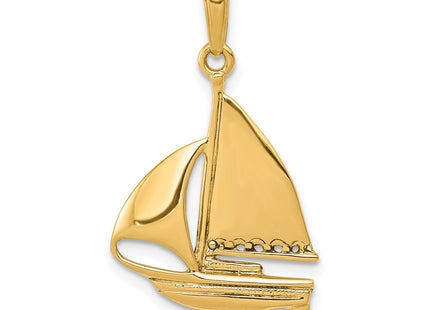 14k Yellow Gold Pendants Style D4155 - Classique Jewelry Inc.