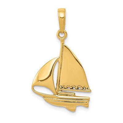 14K gold pendant