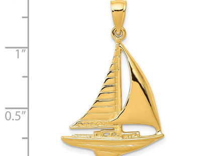 14k Yellow Gold Pendants Style D4156 - Classique Jewelry Inc.