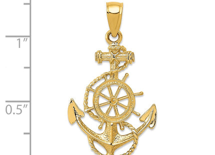 14k Yellow Gold Pendants Style D4163 - Classique Jewelry Inc.
