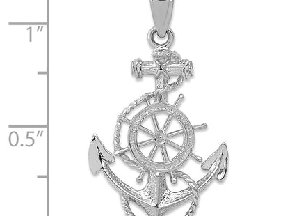 14k White Gold Pendants Style D4163W - Classique Jewelry Inc.