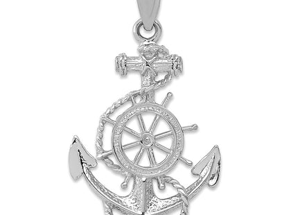 14k White Gold Pendants Style D4163W - Classique Jewelry Inc.