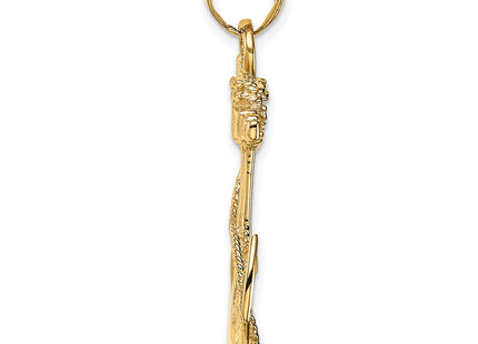 14k Yellow Gold Pendants Style D4165 - Classique Jewelry Inc.