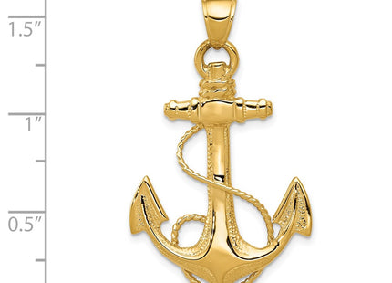 14k Yellow Gold Pendants Style D4165 - Classique Jewelry Inc.