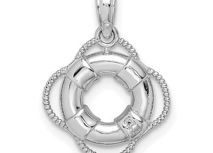 14k White Gold Pendants Style D4170W - Classique Jewelry Inc.