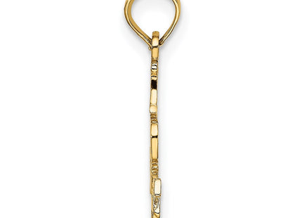 14k Yellow Gold Jewelry Style D4173 - Classique Jewelry Inc.