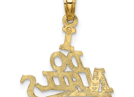14k Yellow Gold Jewelry Style D4173 - Classique Jewelry Inc.
