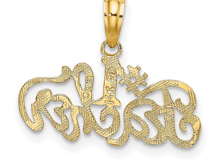14k Yellow Gold Jewelry Style D4179 - Classique Jewelry Inc.
