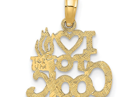 14k Yellow Gold Jewelry Style D4182 - Classique Jewelry Inc.