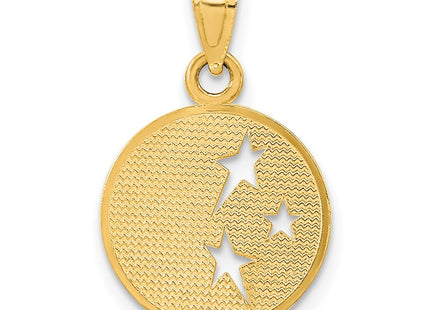 14k Yellow Gold Pendants Style D4184 - Classique Jewelry Inc.