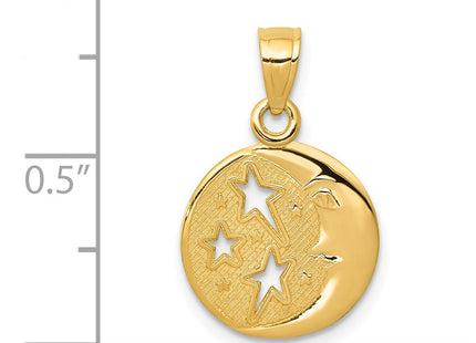 14k Yellow Gold Pendants Style D4184 - Classique Jewelry Inc.