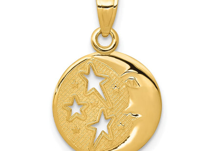 14k Yellow Gold Pendants Style D4184 - Classique Jewelry Inc.