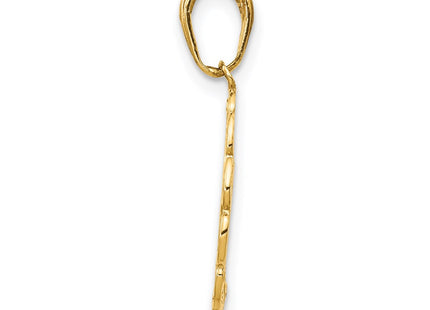 14k Yellow Gold Pendants Style D4195 - Classique Jewelry Inc.