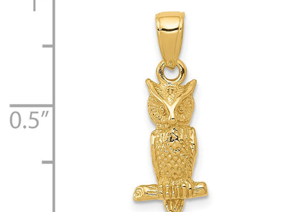 14k Yellow Gold Pendants Style D4197 - Classique Jewelry Inc.