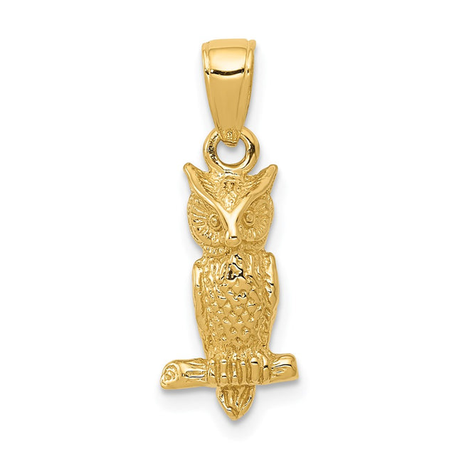 14k Yellow Gold Pendants Style D4197 - Classique Jewelry Inc.