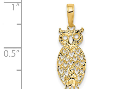 14k Yellow Gold Pendants Style D4199 - Classique Jewelry Inc.