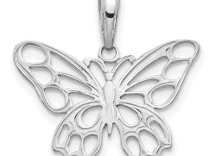 14k White Gold Pendants Style D4202W - Classique Jewelry Inc.