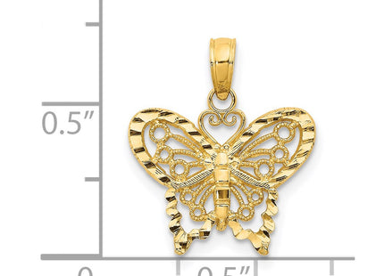 14k Yellow Gold Pendants Style D4207 - Classique Jewelry Inc.