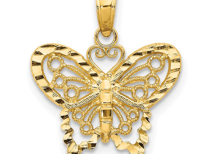 14k Yellow Gold Pendants Style D4207 - Classique Jewelry Inc.