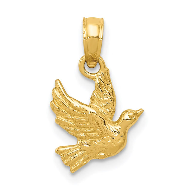 14k Yellow Gold Pendants Style D4210 - Classique Jewelry Inc.
