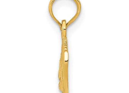 14k Yellow Gold Pendants Style D4214 - Classique Jewelry Inc.