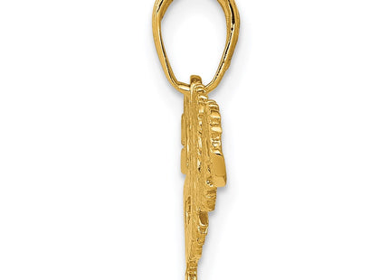 14k Yellow Gold Pendants Style D4216 - Classique Jewelry Inc.