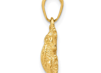 14k Yellow Gold Pendants Style D4217 - Classique Jewelry Inc.